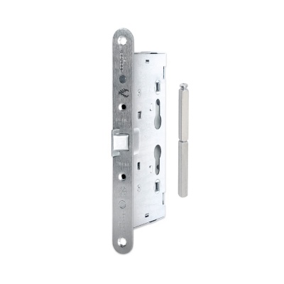 фото замок с раздельным квадратом doorlock v1901 для систем антипаники для противопожарных дверей