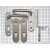 Ручка дверная на планке DOORLOCK 038KP/F-S9 PZ72 для противопожарных дверей Ручка дверная на планке DOORLOCK 038KP/F-S9 PZ72 для противопожарных дверей